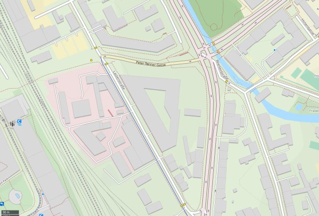 Karte der Praxisumgebung